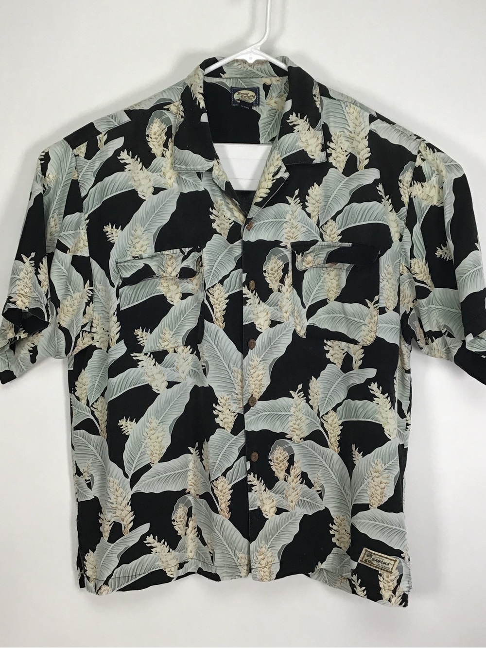 Tommy Bahama men’s made in Hong Kong short sleeve Hawaiian shirt XL